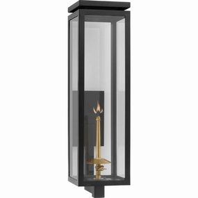 Fresno Large Bracketed Gas Wall LanternWeatherproof outdoor lighting