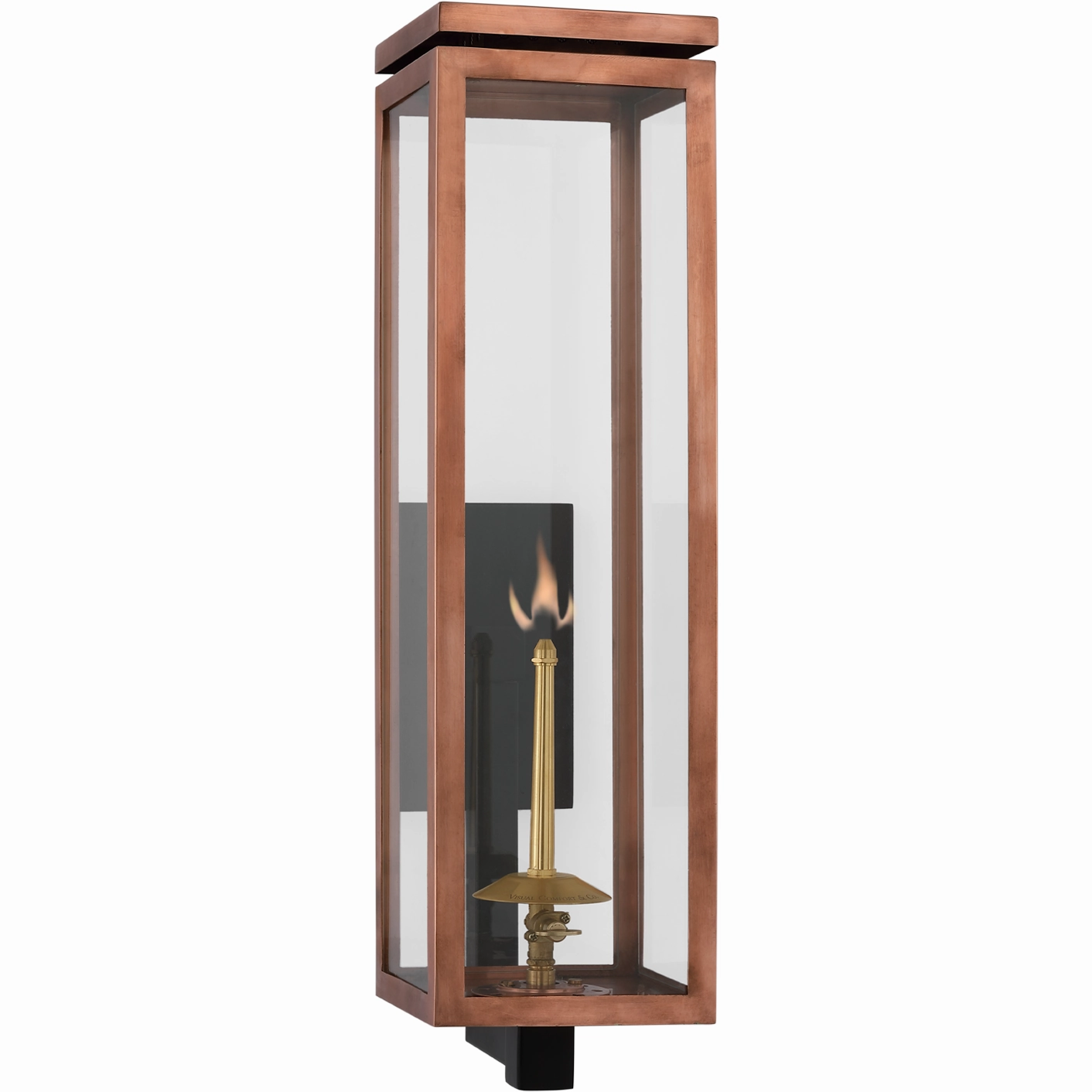 Fresno Large Bracketed Gas Wall Lantern