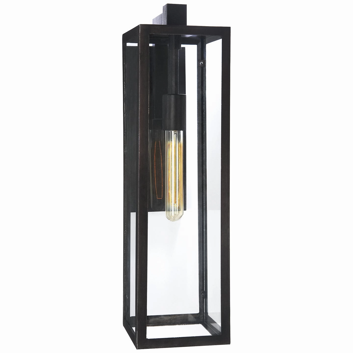 Fresno One Light Outdoor Wall Sconce Aged IronOutdoor wall sconces with motion sensor