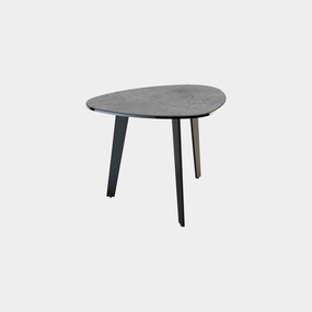 Freya - Side Table In Ceramicoutdoor side table for patio furniture