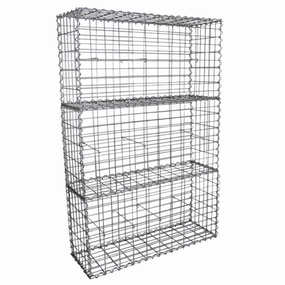 Gabion Baskets 100 x 50 x 30cm / 3 Pack extra large ceramic garden planters
