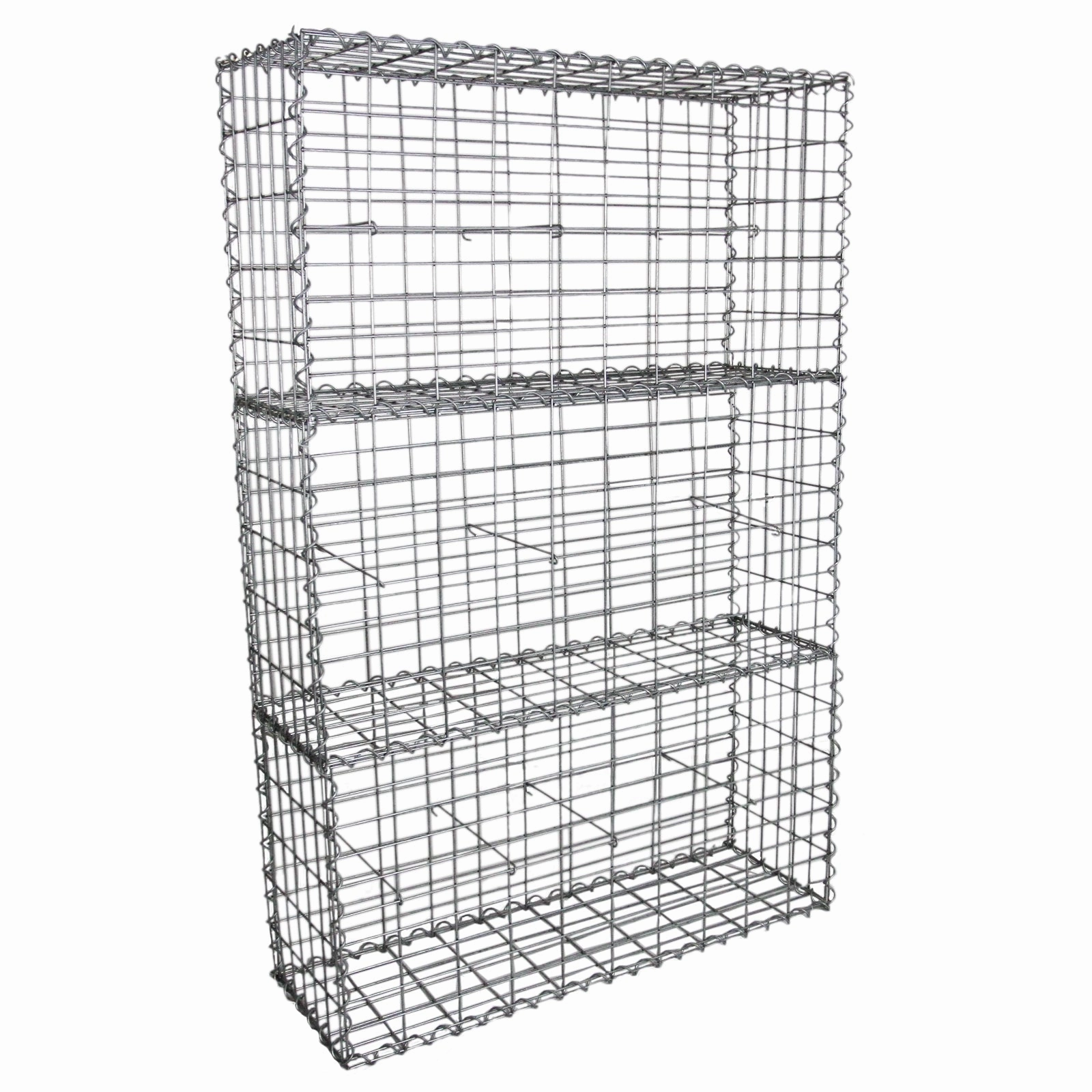 Gabion Baskets 100 x 50 x 30cm / 3 Pack extra large ceramic garden planters
