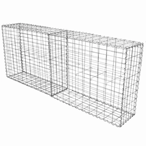 Gabion Baskets 100 x 80 x 30cm / 2 Pack extra large ceramic garden planters