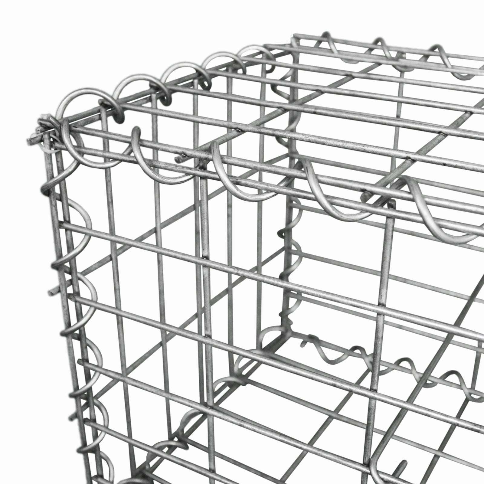 Gabion Baskets 100 x 80 x 30cm / 2 Pack