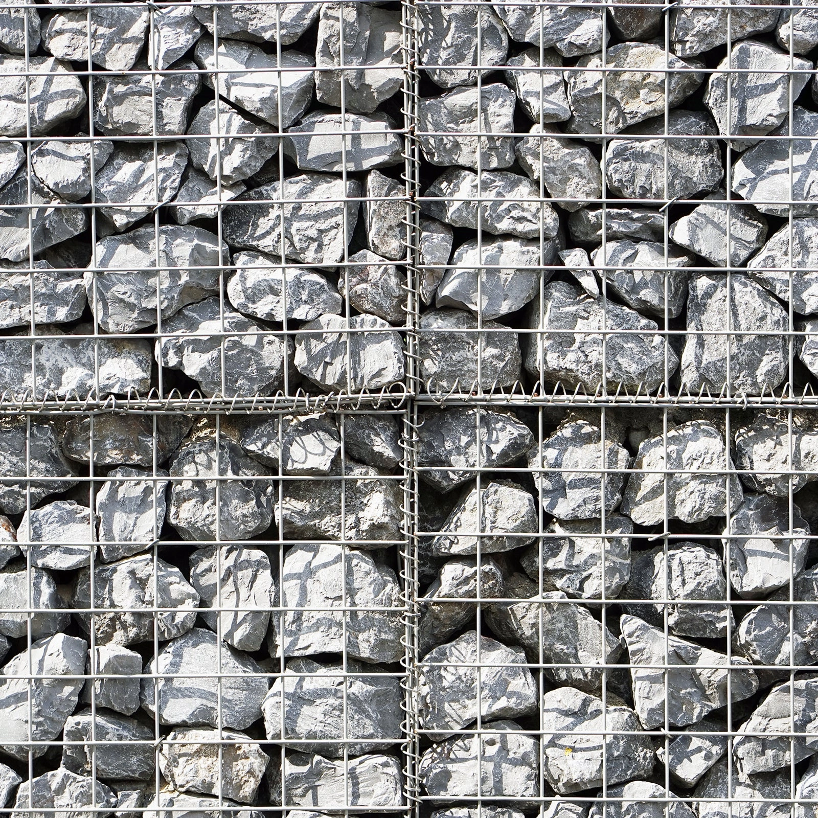 Gabion Baskets 100 x 95 x 30cm / 2 Pack