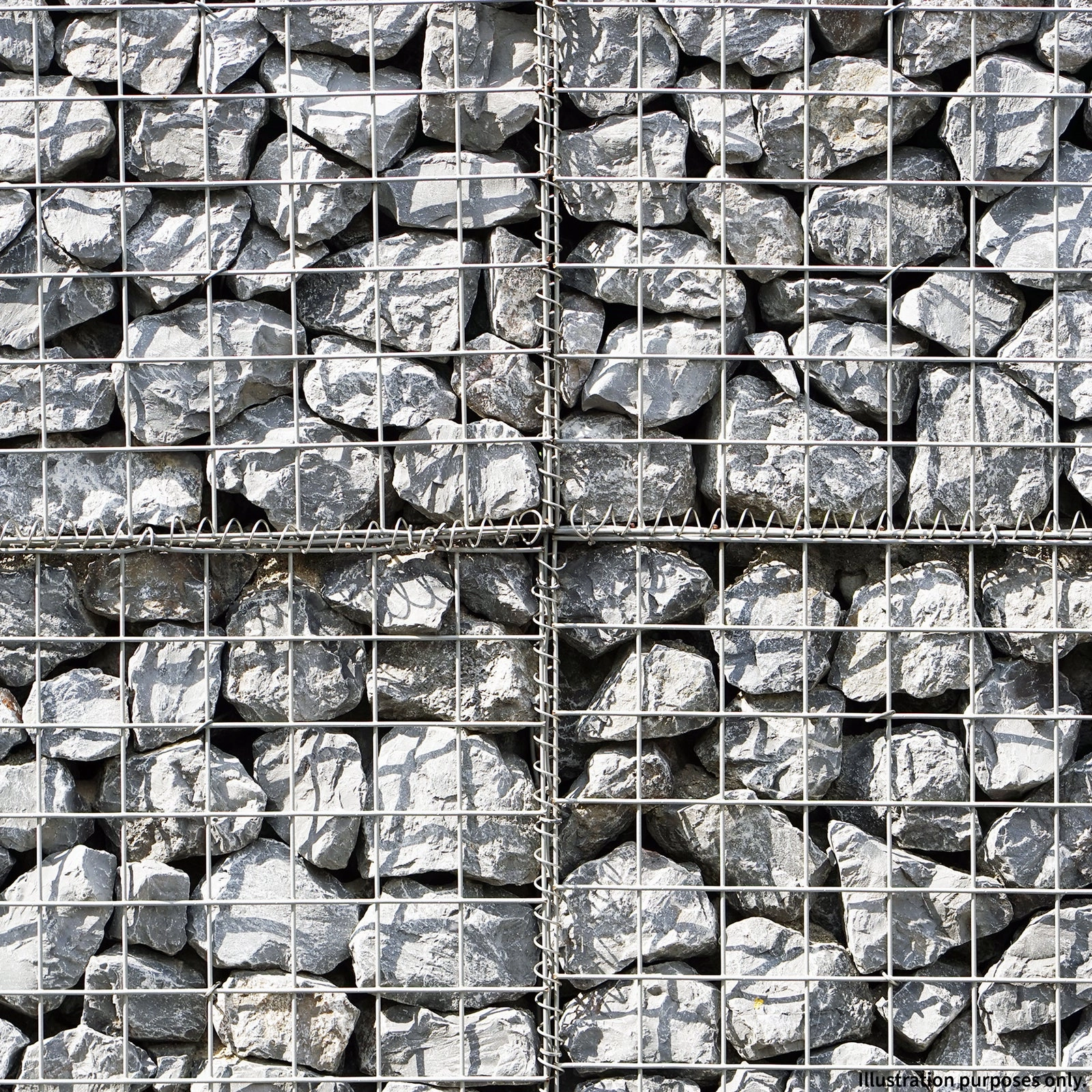 Gabion Baskets 100 x 95 x 30cm / 6 Pack