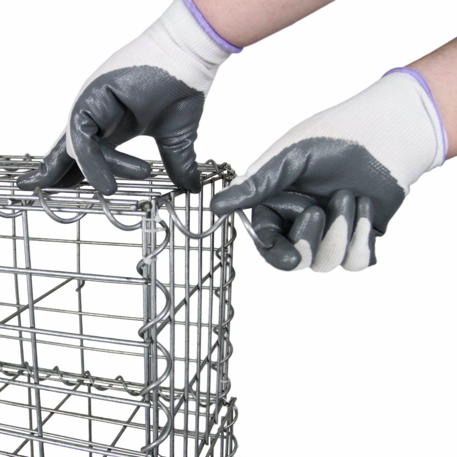 Gabion Baskets 100 x 95 x 30cm / 6 Pack