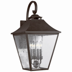 Galena 4-Light XL Wall LanternWeatherproof outdoor lighting