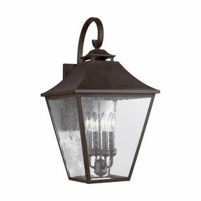 Galena Four Light Lantern SableOutdoor wall sconces with motion sensor