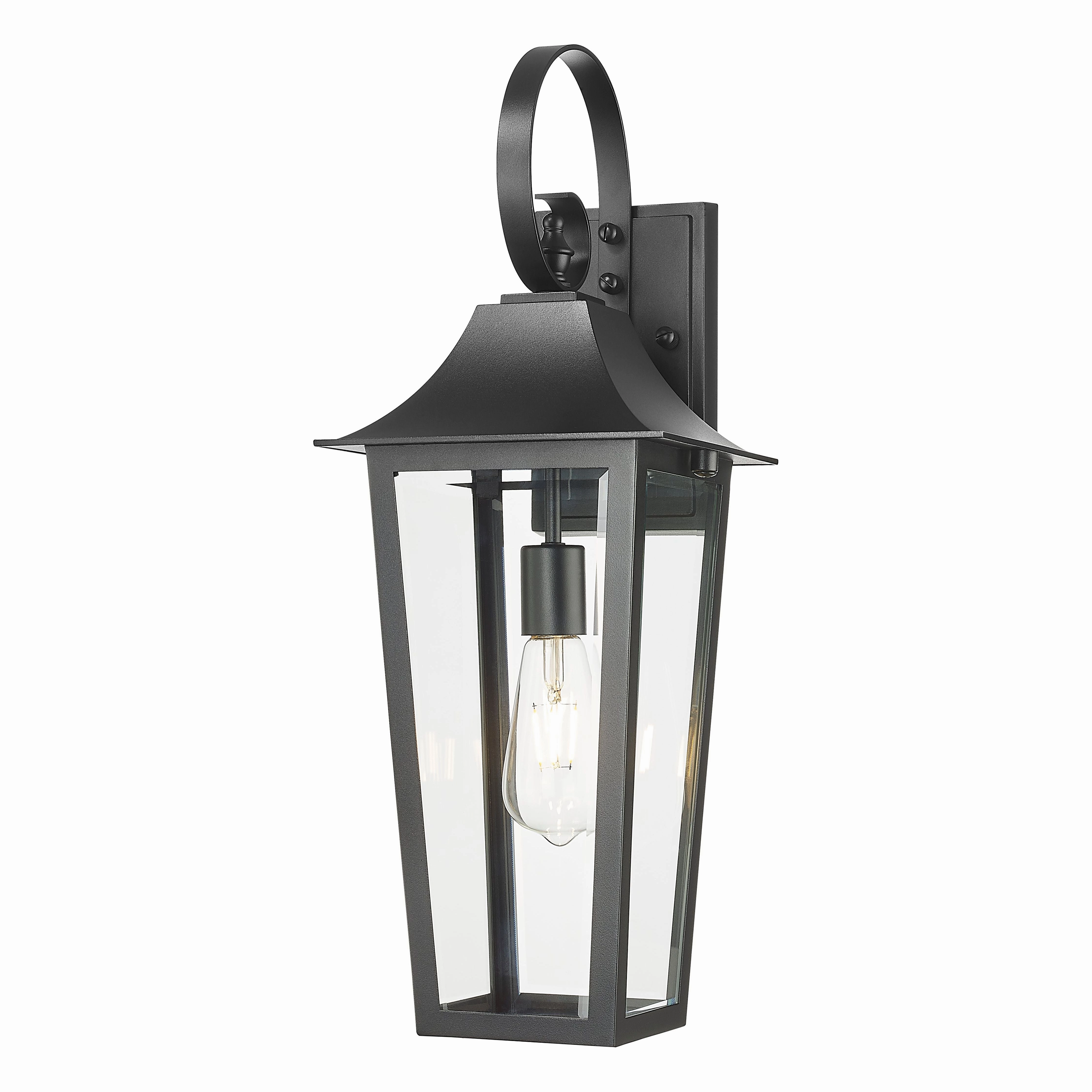 Gannon 1-Light Outdoor Wall LightWeatherproof outdoor lighting