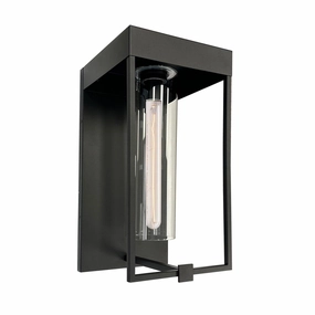 Gardenbrooke One Light Outdoor Wall Mount BlackOutdoor wall sconces with motion sensor