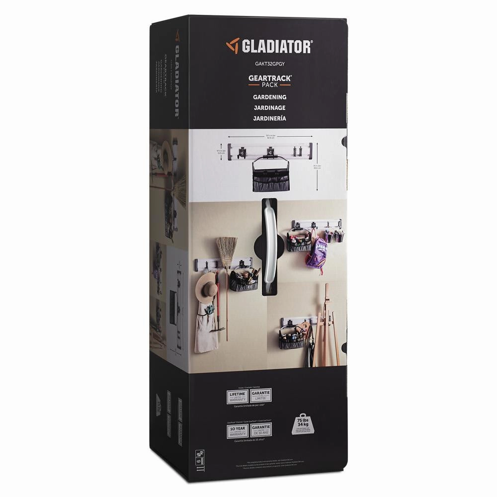 Gardening Geartrack Pack - Light Gray Wall Accessory