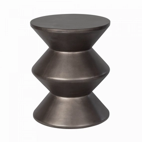 Gavrin Inverted Side Table - Bronzeoutdoor patio furniture set