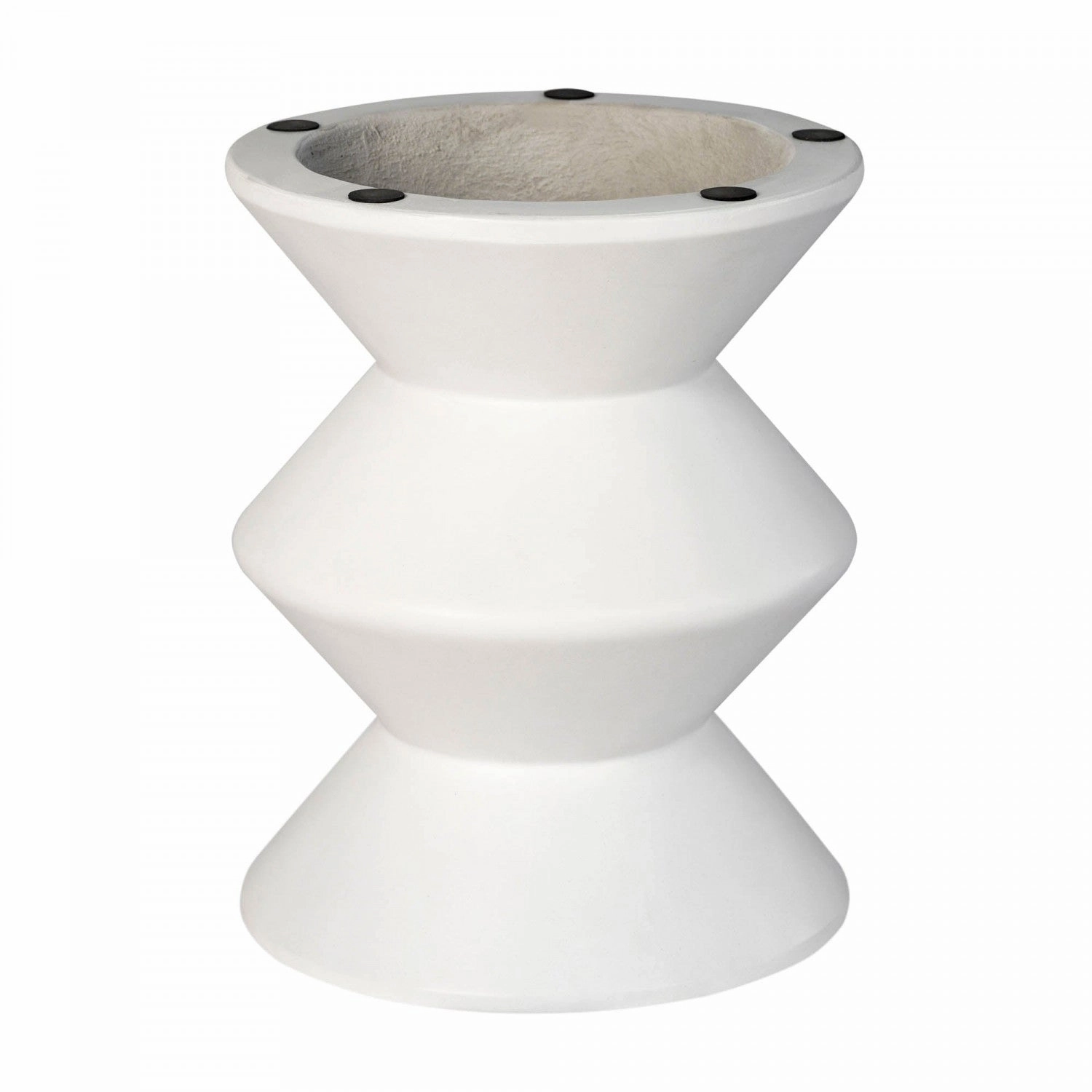 Gavrin Inverted Side Table - White
