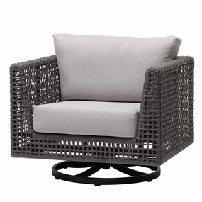 Genval Swivel Gliding Club Chairaluminum alloy outdoor sofa set