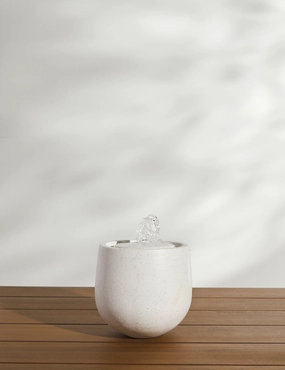 Geo Fountain by Campania International -  -outdoor garden decorative ornaments