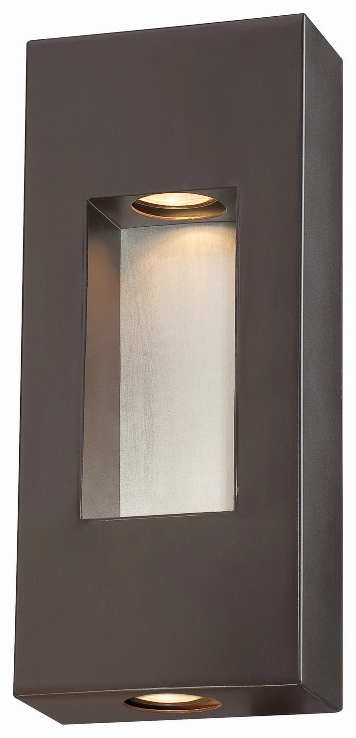 Geox Two Light Outdoor Wall Mount Dorian BronzeOutdoor wall sconces with motion sensor