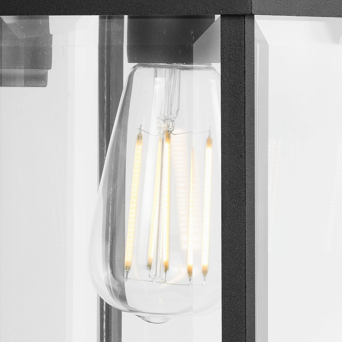 Gibbes Street One Light Wall Lantern Black