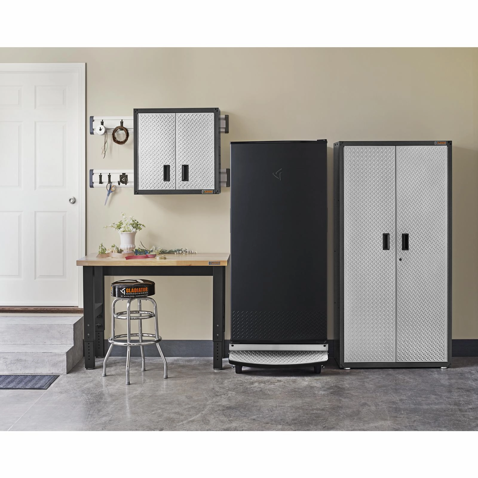 Gladiator Black 17.8 Cu. Ft. All Refrigerator - GARF30FDGB