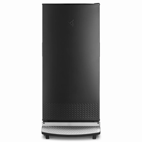 Gladiator Black 17.8 Cu. Ft. All Refrigerator - GARF30FDGB large capacity outdoor storage box