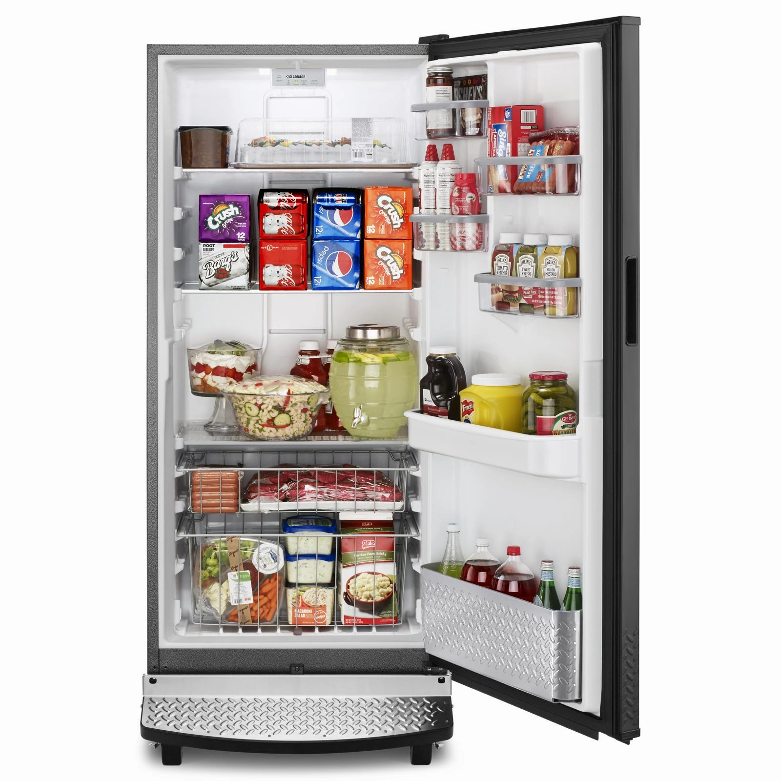 Gladiator Black 17.8 Cu. Ft. All Refrigerator - GARF30FDGB