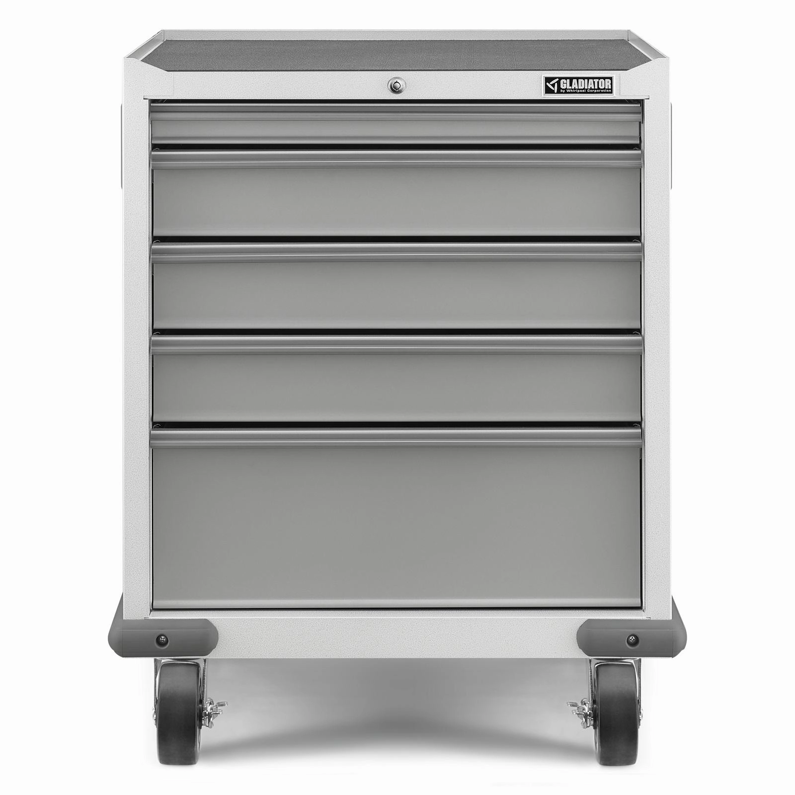 Gladiator Gray Slate Premier Pre-Assembled GearDrawer - GAGD275DLW large capacity outdoor storage box