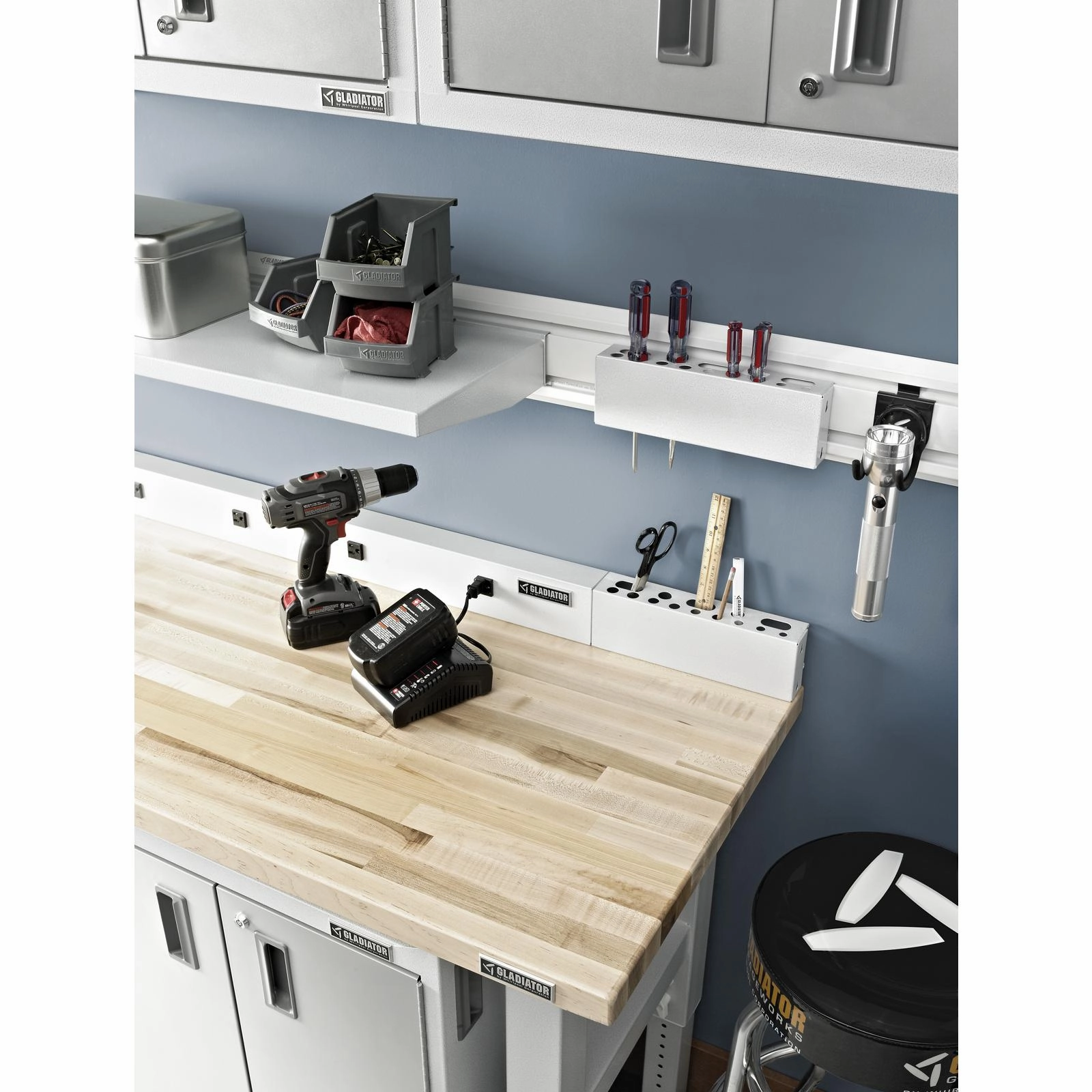Gladiator Gray Slate Premier Pre-Assembled Tall GearBox - GATB302DZW