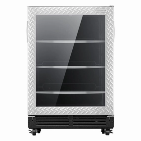 Gladiator Silver Tread Beverage Cooler - GABC05FDKG large capacity outdoor storage box