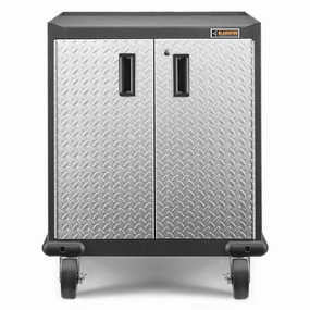 Gladiator Silver Tread Premier Pre-Assembled GearBox - GAGB272DLG large capacity outdoor storage box
