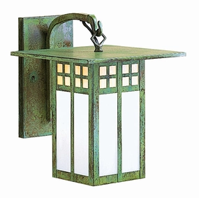 Glasgow One Light Wall Mount Verdigris PatinaOutdoor wall sconces with motion sensor