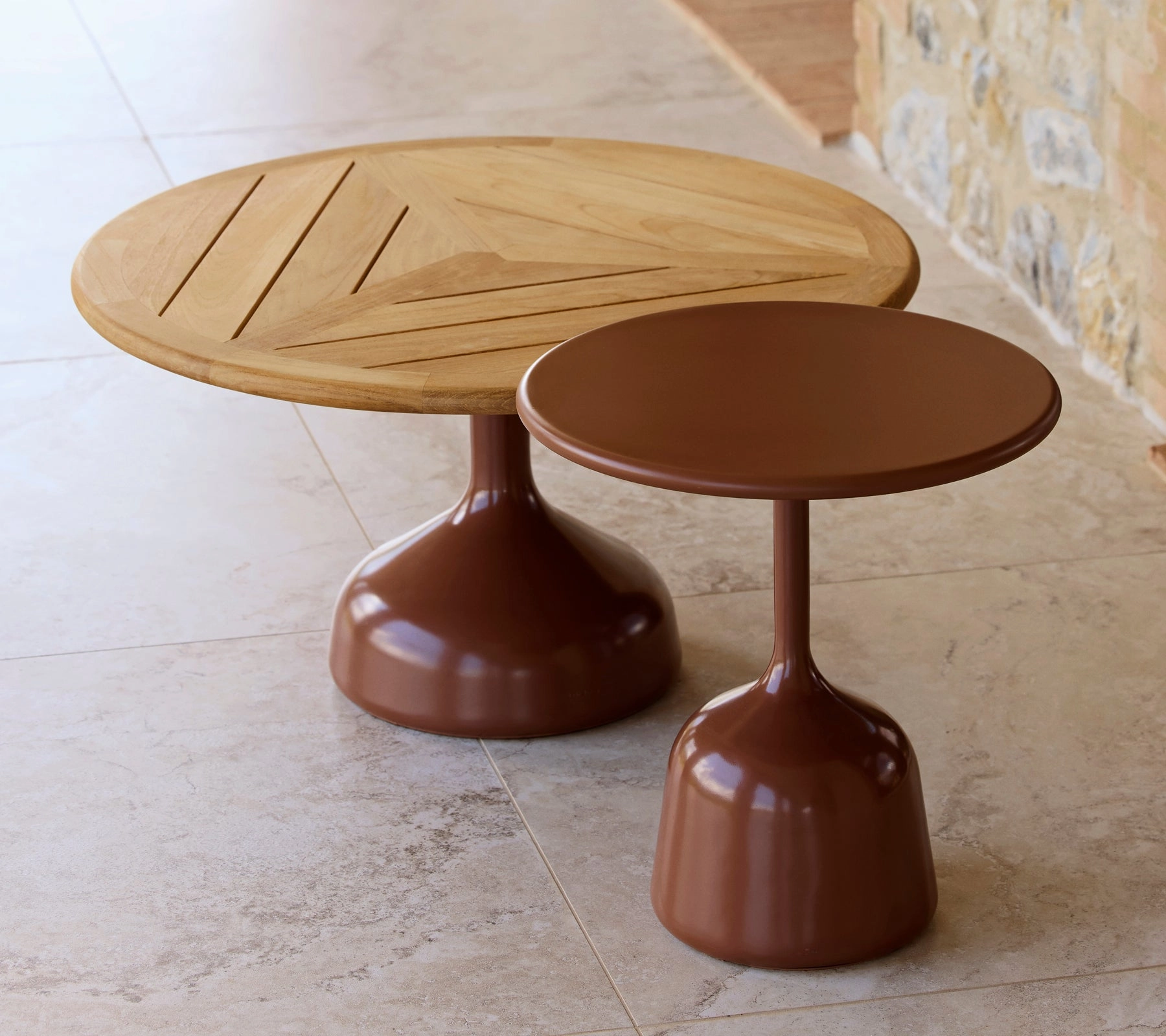 Glaze coffee table, large