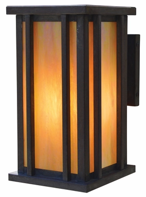 Glencoe One Light Wall Mount Mission BrownOutdoor wall sconces with motion sensor