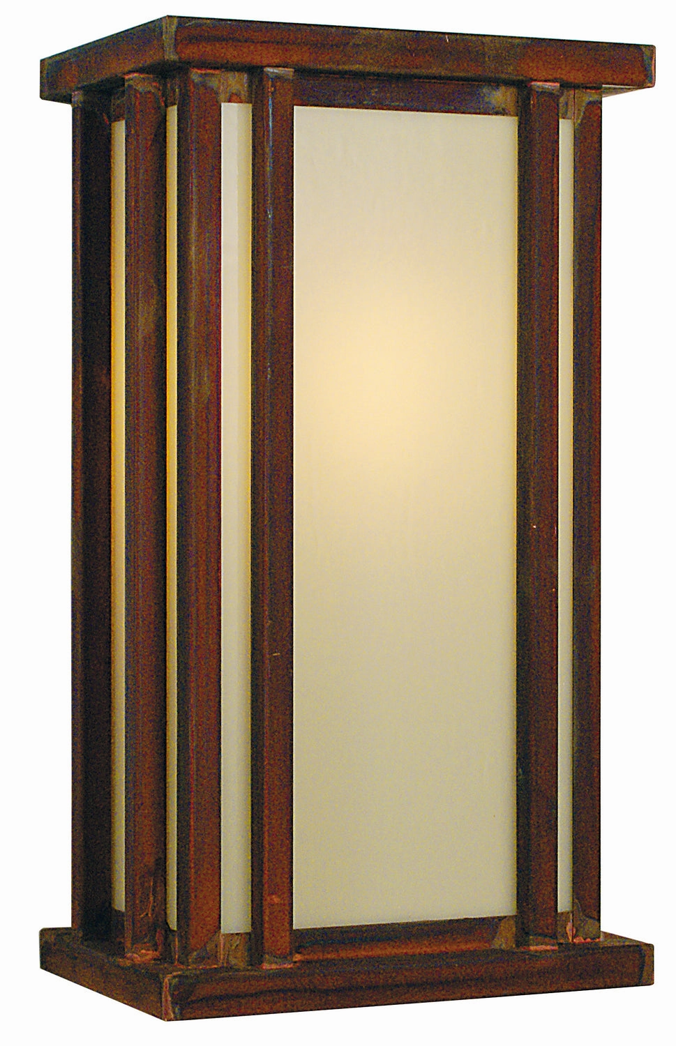 Glencoe One Light Wall Mount Raw CopperOutdoor wall sconces with motion sensor