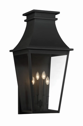Gloucester Four Light Wall Mount Sand CoalOutdoor wall sconces with motion sensor