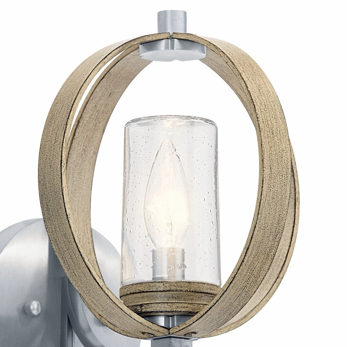 Grand Bank One Light Outdoor Wall Mount Distressed Antique Gray