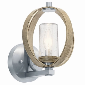 Grand Bank One Light Outdoor Wall Mount Distressed Antique GrayOutdoor wall sconces with motion sensor