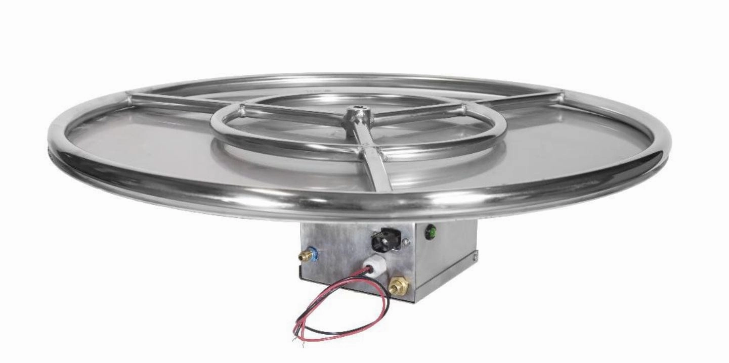 Grand Canyon 36" Round Flat Stack Outdoor Fire Pit Kit RFS-36portable outdoor fire pit with lid