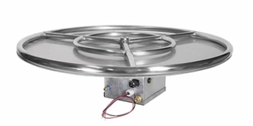 Grand Canyon 36" Round Flat Stack Outdoor Fire Pit Kit RFS-36portable outdoor fire pit with lid