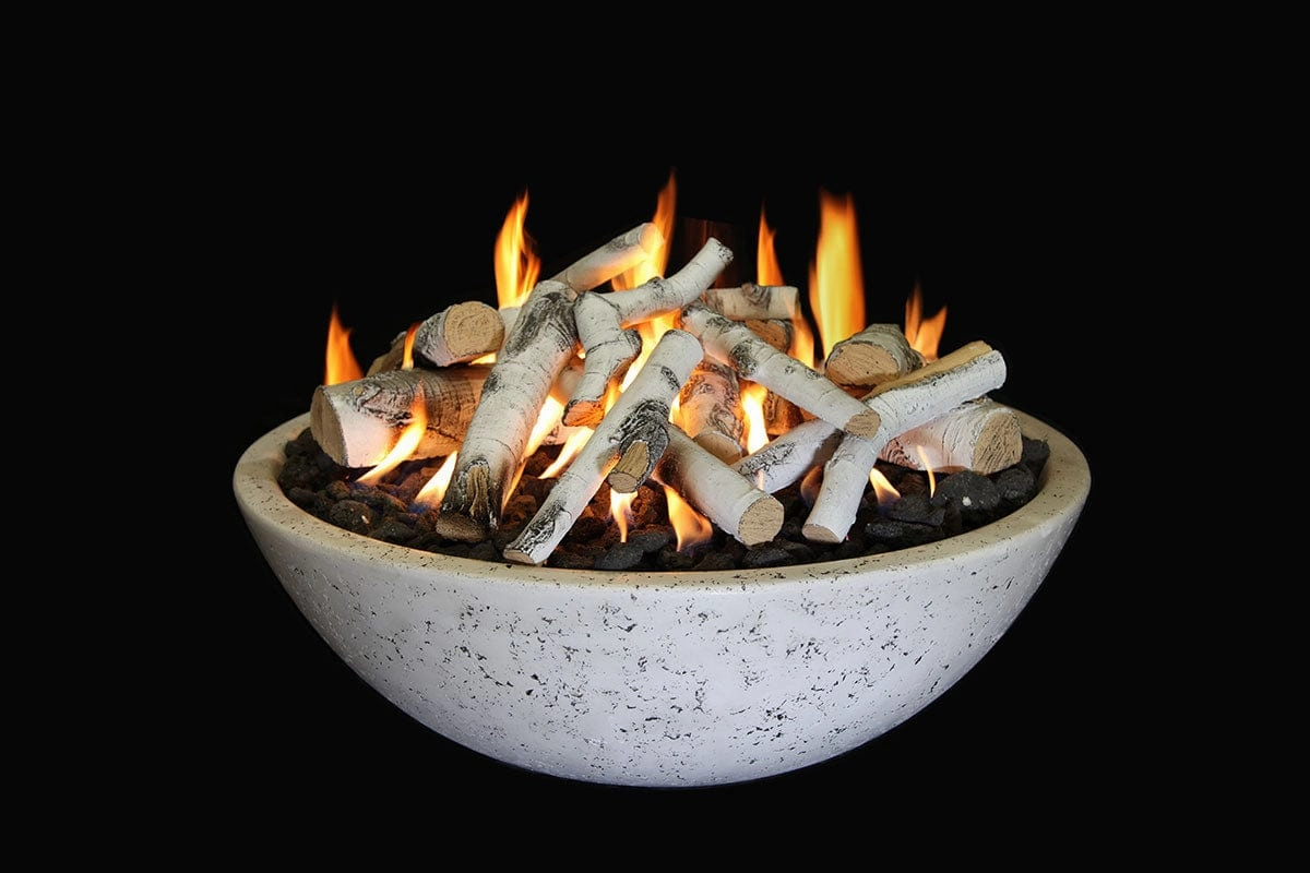 Grand Canyon 48" x 16" Tee-Pee Gas Burner Fire Pit Bowl FB4816-TP