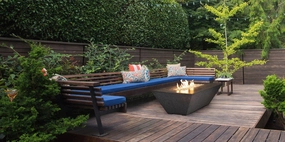 Grand Canyon Olympus 72"L 24"H Rectangular Gas Fire Pit Table ORECFT-723024outdoor fire table set with chairs