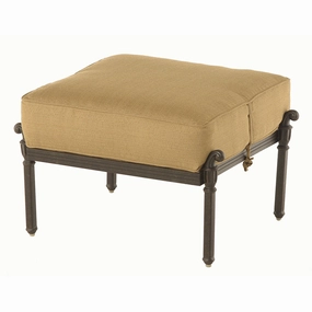 Grand Tuscany Ottomanoutdoor ottoman footstool