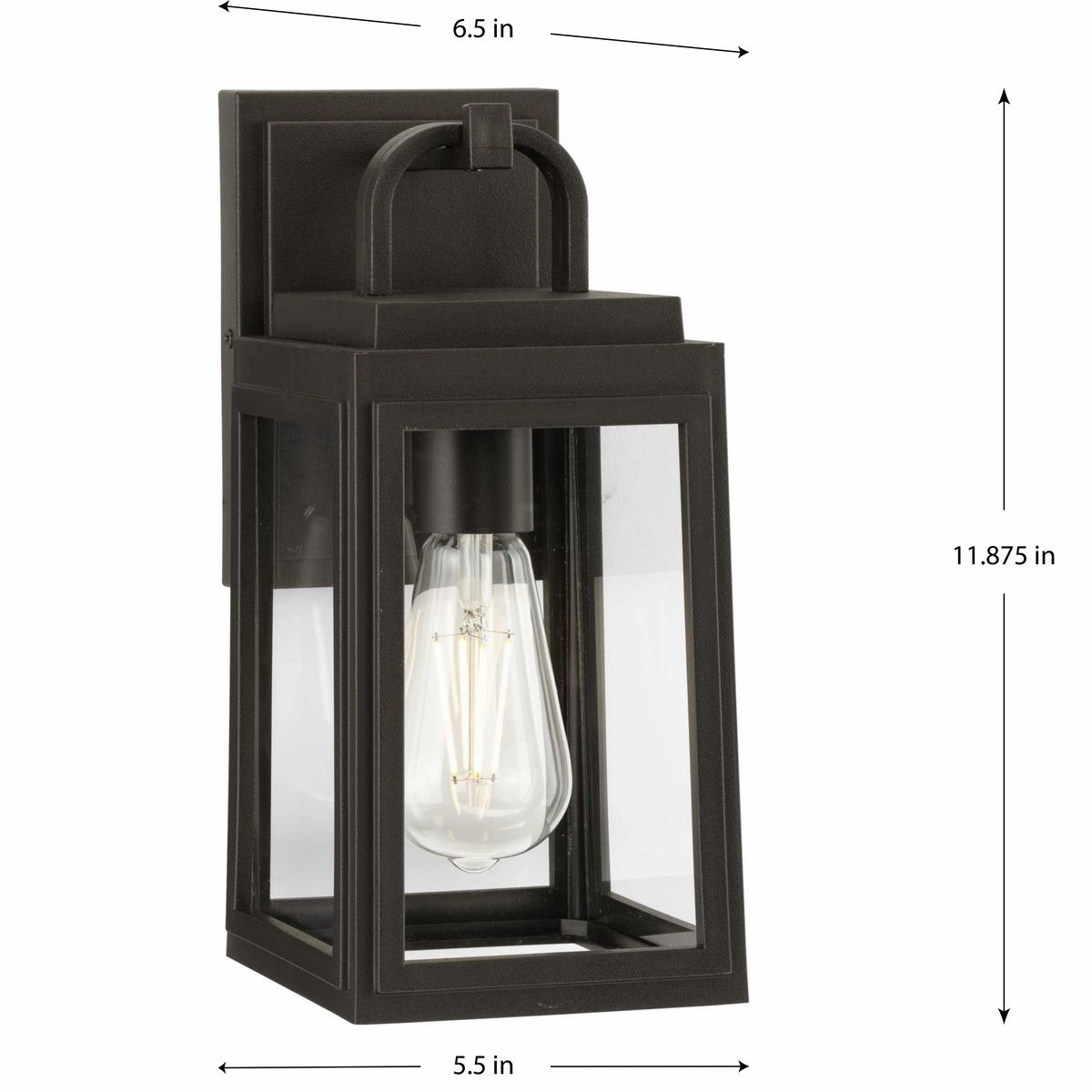 Grandbury One Light Outdoor Wall Lantern Antique Bronze