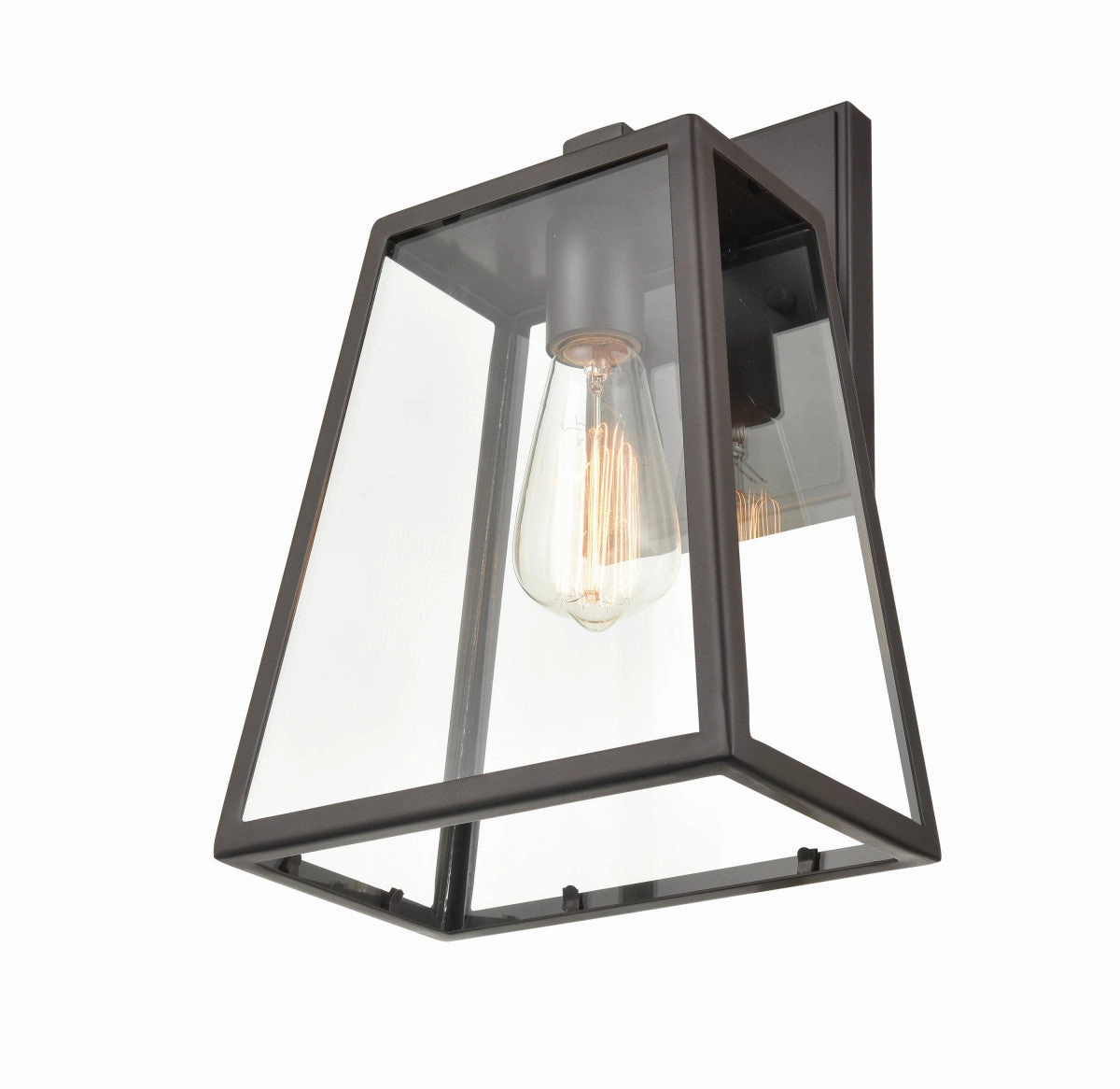 Grant One Light Outdoor Wall Sconce Powder Coated Bronze