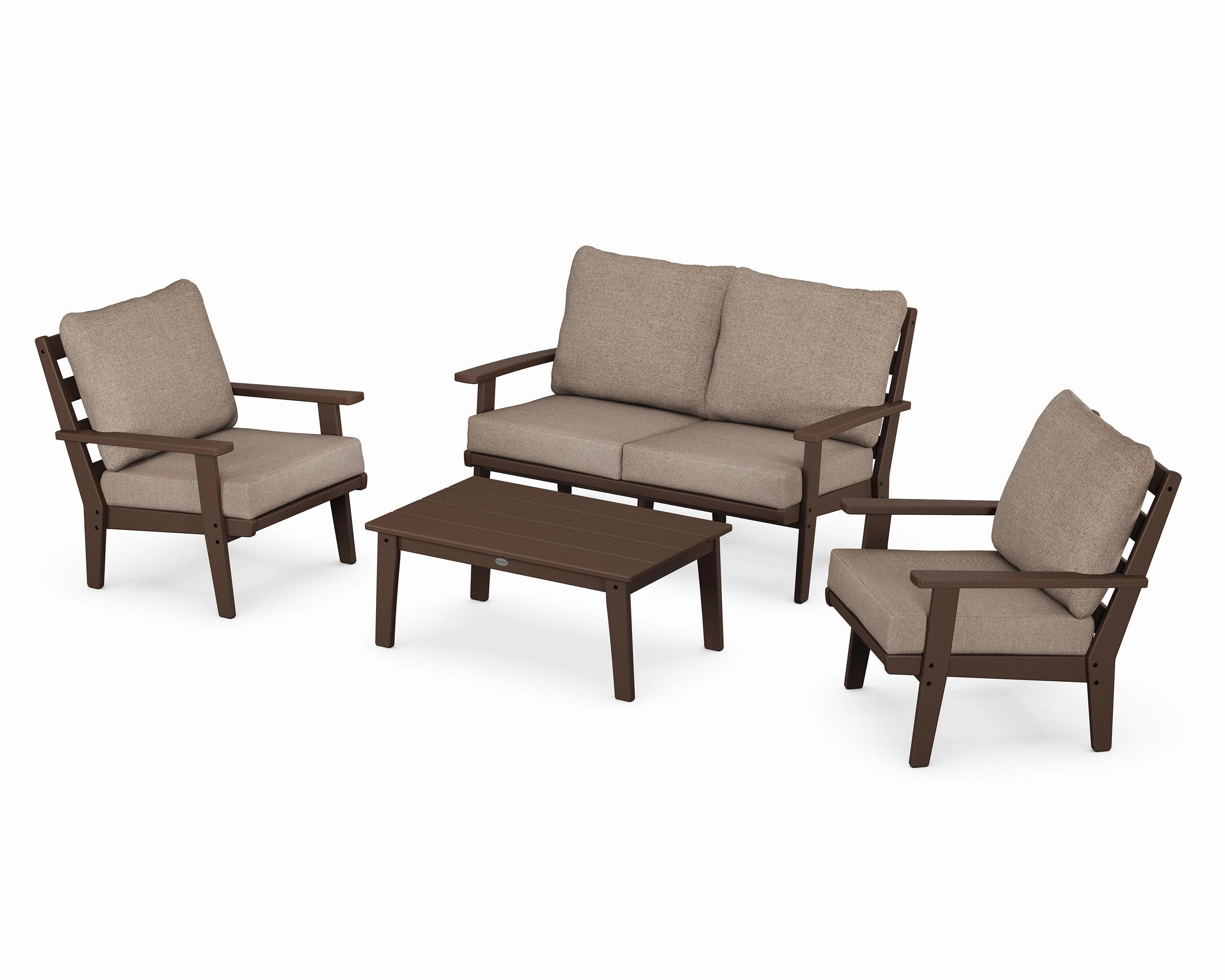 Grant Park 4-Piece Deep Seating Chair Set