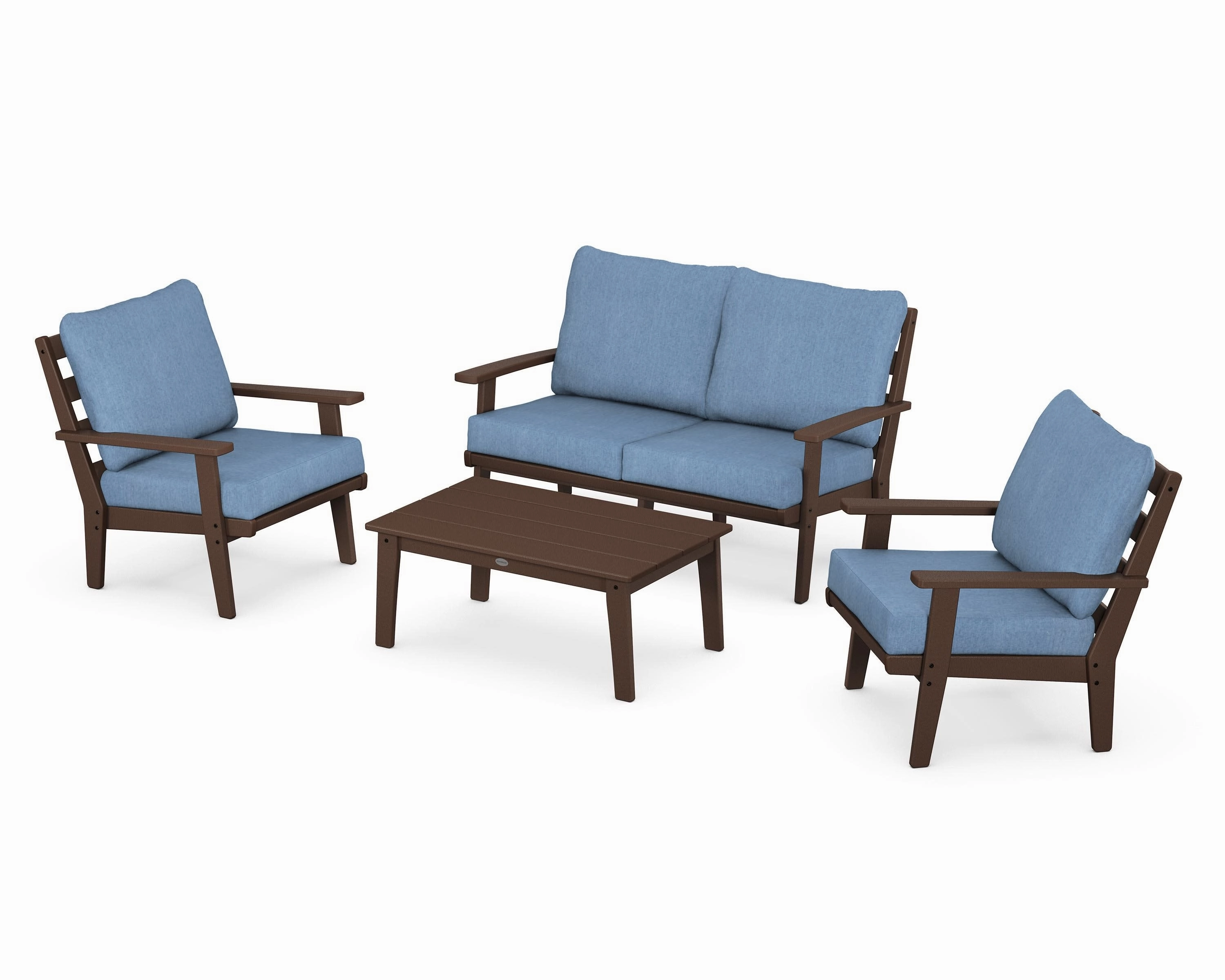 Grant Park 4-Piece Deep Seating Chair Set