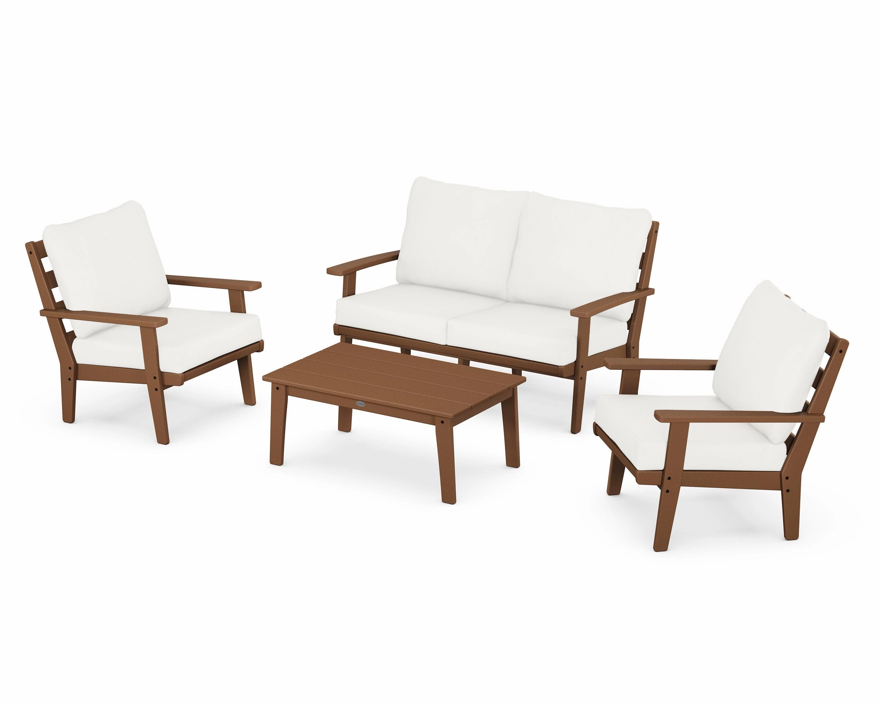 Grant Park 4-Piece Deep Seating Chair Set