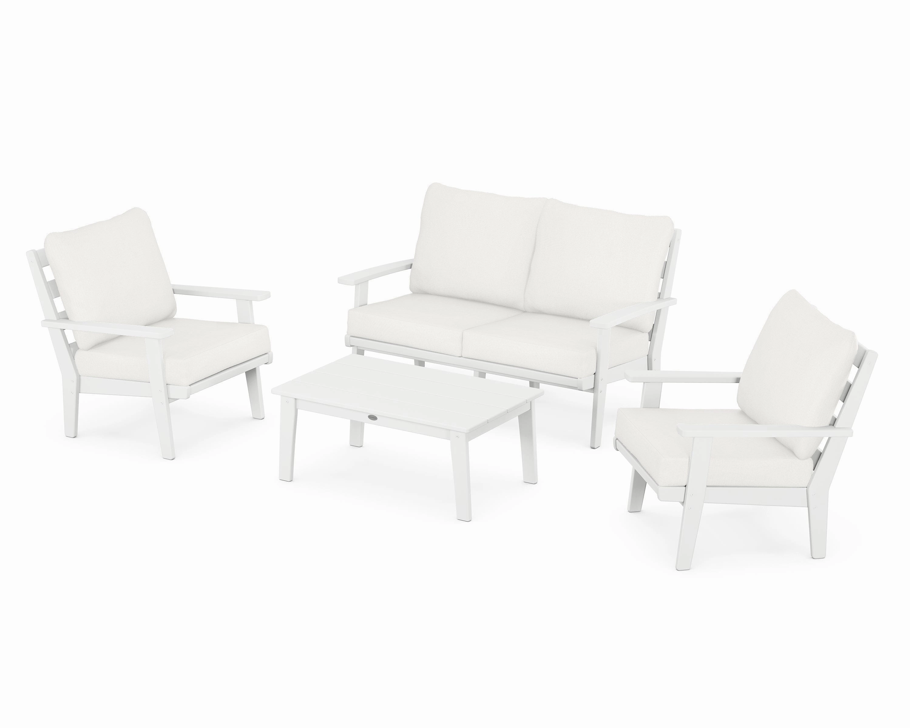Grant Park 4-Piece Deep Seating Chair Set