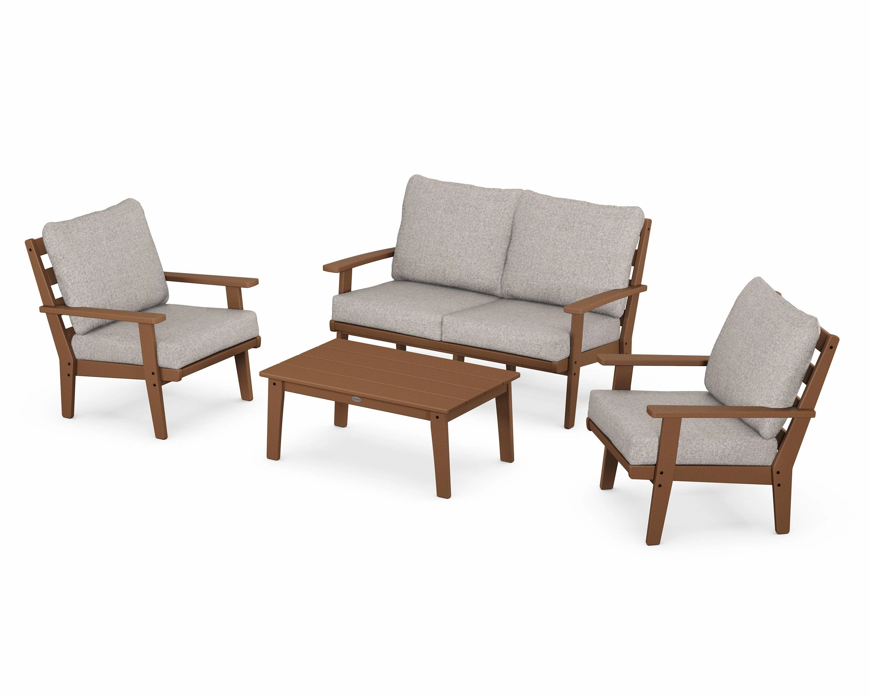 Grant Park 4-Piece Deep Seating Chair Set