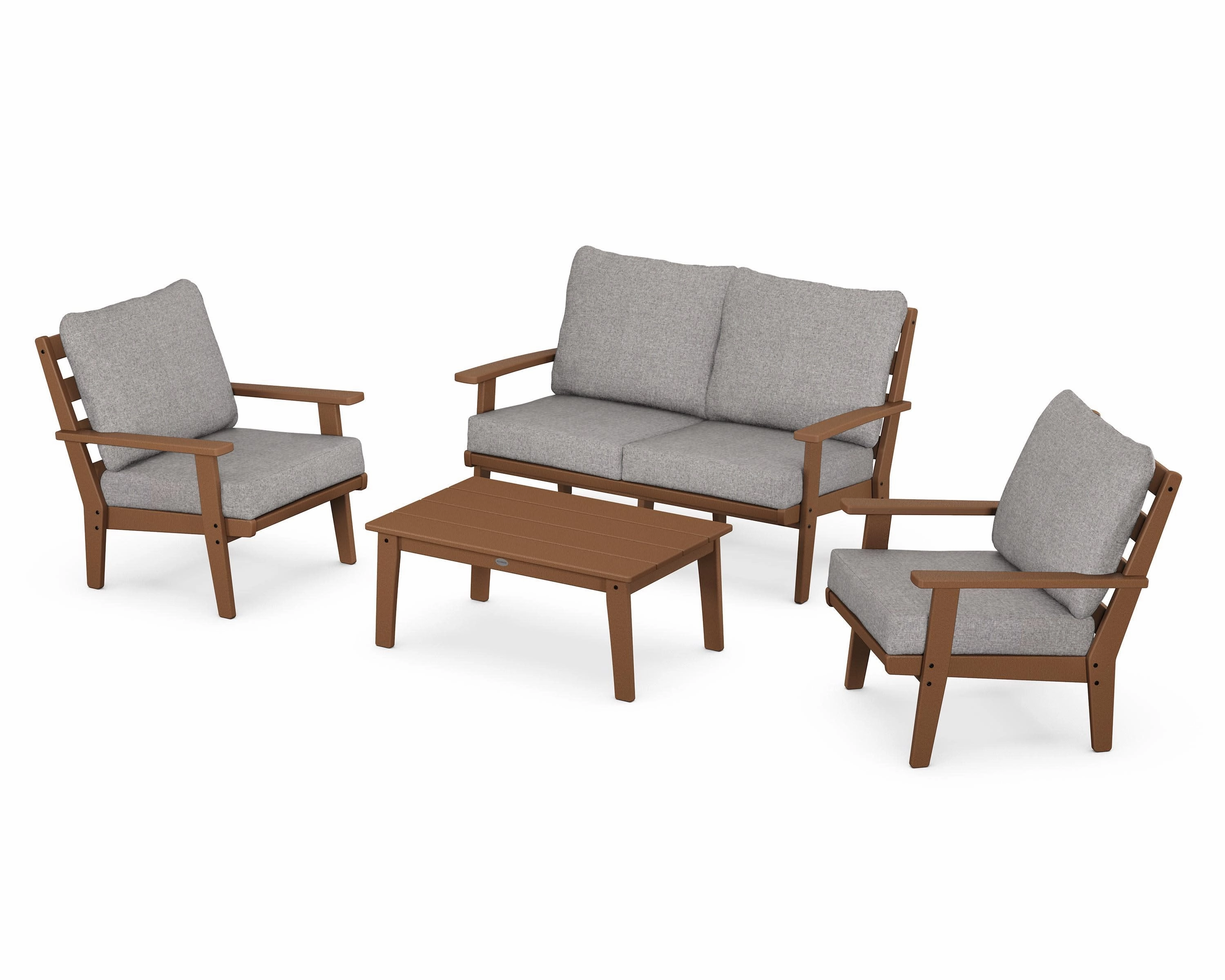 Grant Park 4-Piece Deep Seating Chair Set
