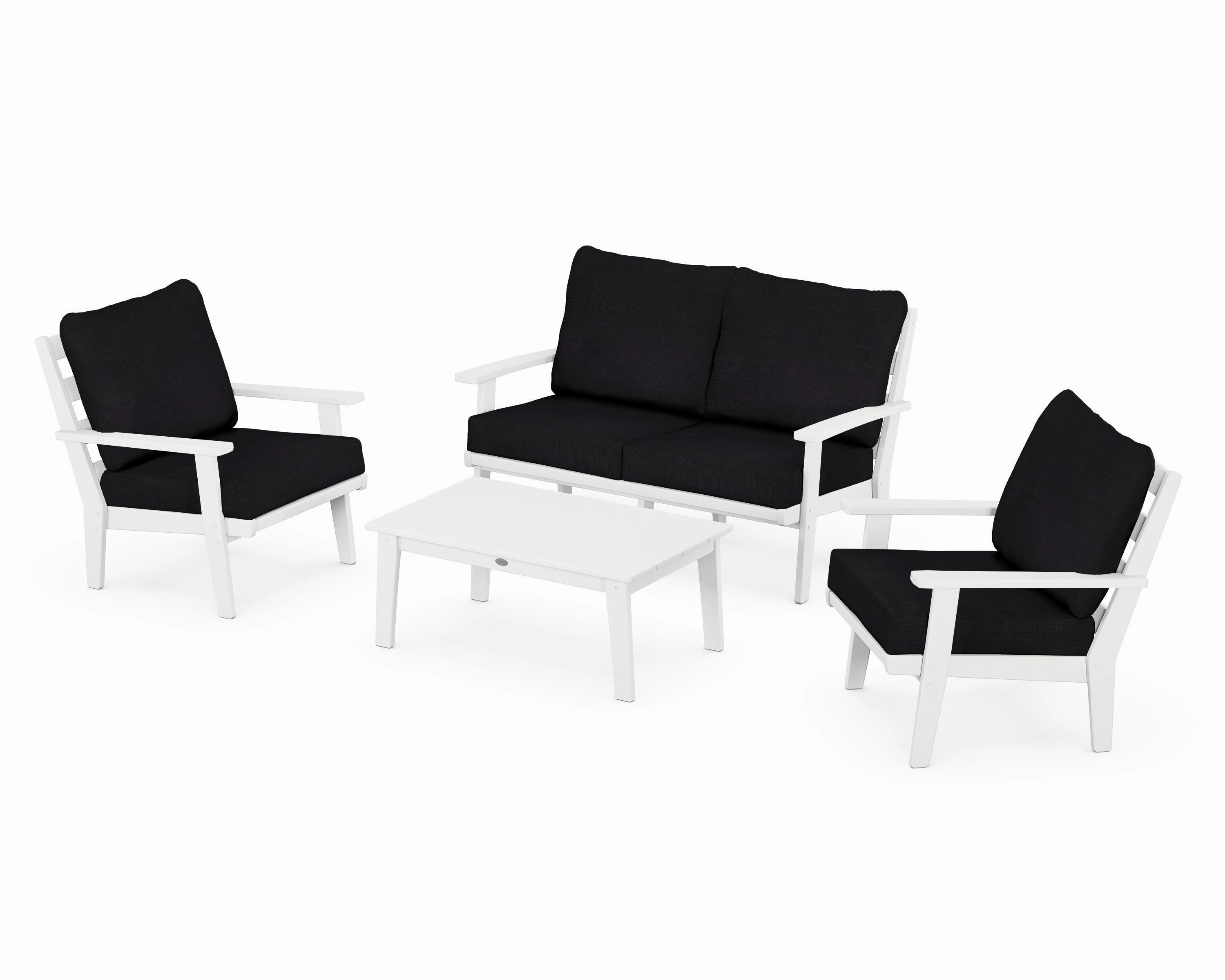 Grant Park 4-Piece Deep Seating Chair Set